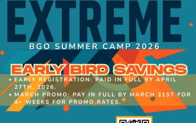 BGO Summer Camp 2026: Extreme Summer Fun